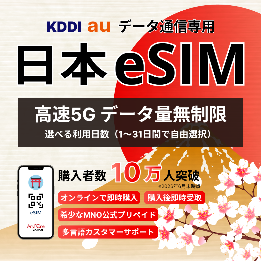Japan eSIM 5G Unlimited Data