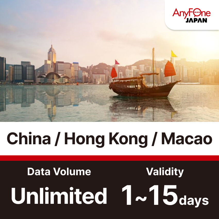 China/Hong Kong/Macao eSIM