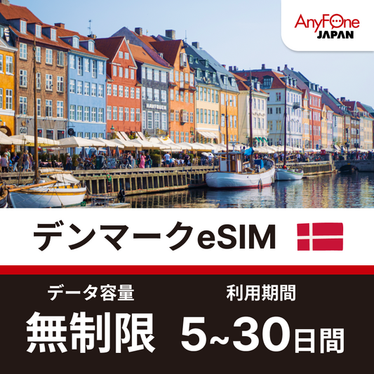 Denmark eSIM 5G Unlimited Data