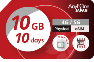 プリペイドSIM 10GB 10日間