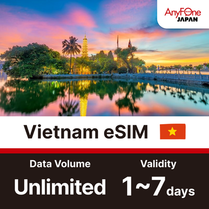 Vietnam eSIM 5G Unlimited Data